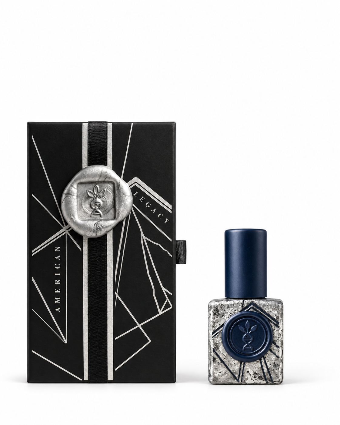 Cotton Air eau de parfum by AromaMeta — 10 ml bottle with its American Legacy gift box