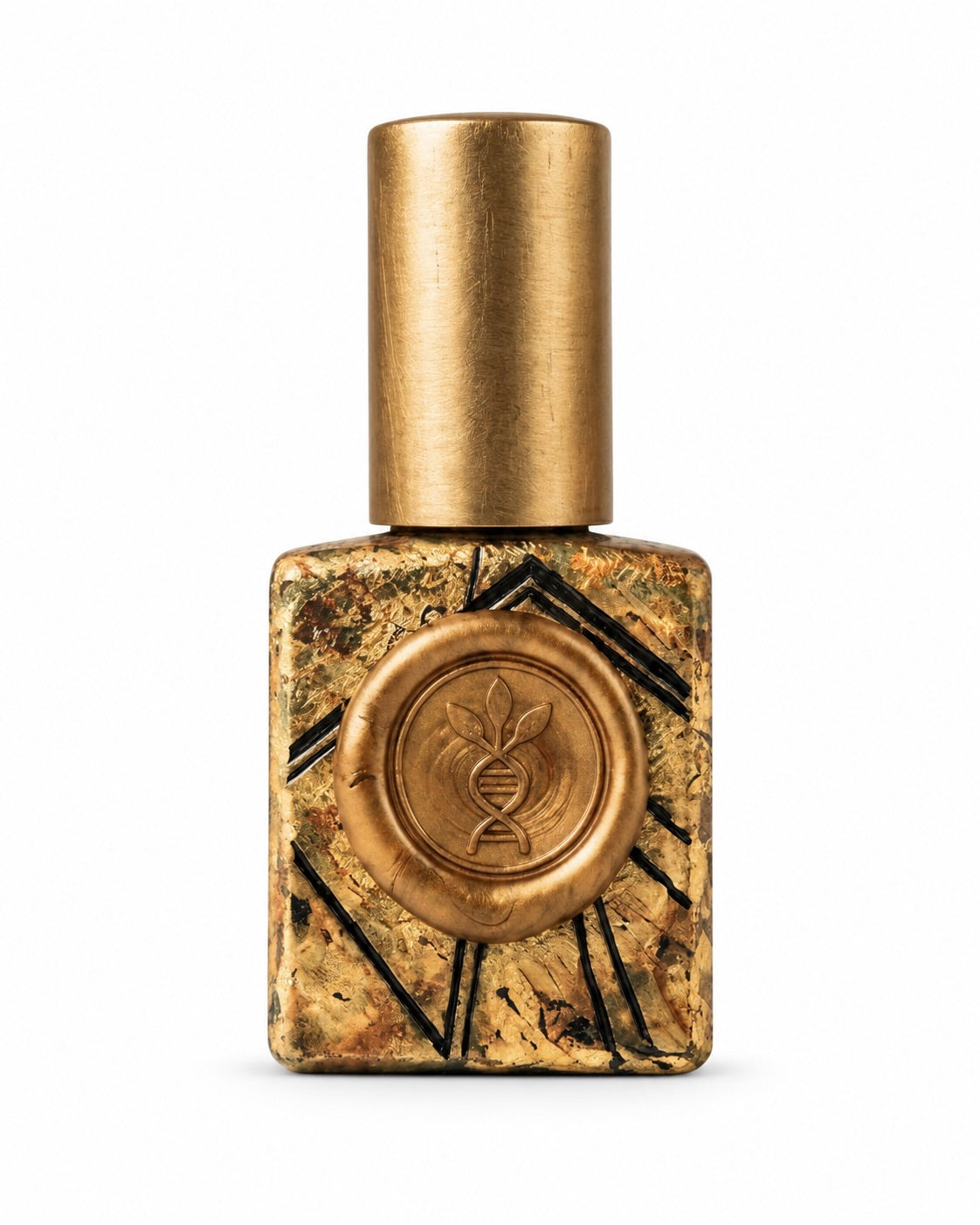 Gulf Stream eau de parfum by AromaMeta — 10 ml gold-leaf bottle with gold cap